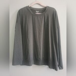 (3/$12) - Roots Womens Pullover Sweater. XL. Dark Grey.